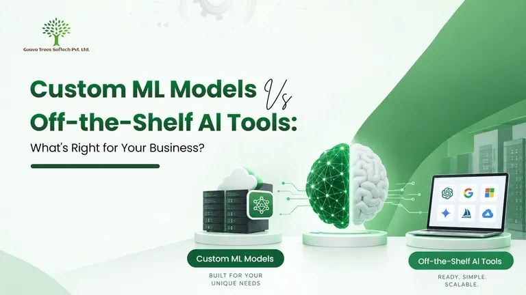 Custom ML Models vs. Off-the-Shelf AI Tools: What's Right for Your Business?