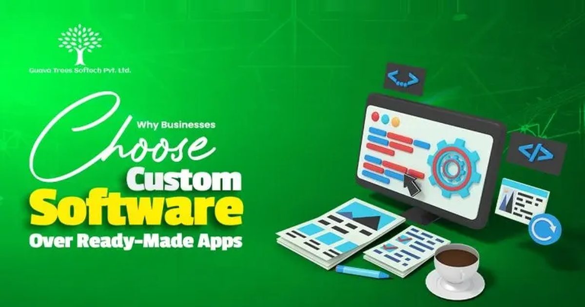 Why Businesses Choose Custom Software Over Ready-Made Apps | Guava ...